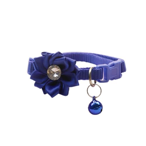 Prince Halsband für Haustiere, Breakaway-Anzug für Hunde, Halsdekoration, elegant, mit Kristall- und Blumen-Halsbändern für Hunde von CAZSTYK