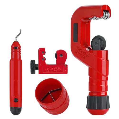 Professionelle Rohrschneidesysteme mit wärmebehandeltem Alufelgen-Entgratwerkzeug für harte weiche Materialien, robustes Rohrschneider-Set mit Werkzeug von CAZSTYK
