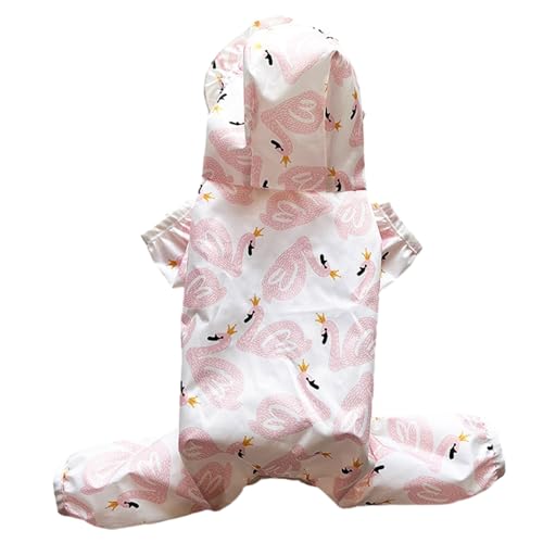 Regenmantel für Hunde mit Cartoon-Motiv, wasserdicht, für alle Jahreszeiten, Outdoor-Aktivitäten, mit Kapuze und 4 Beinen Regenmantel für Hunde mit Cartoon-Motiv, wasserdicht, für alle Jahreszeiten, Outdoor-Aktivitäten, mit Kapuze und 4 Beinen von CAZSTYK