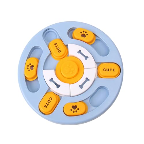 Sliding Modulel Intelligence Feeding Toy Interactive Slow Feeders Puzzles Bowl For Mental Enrichment And Training Educational Pet Training Bowl von CAZSTYK