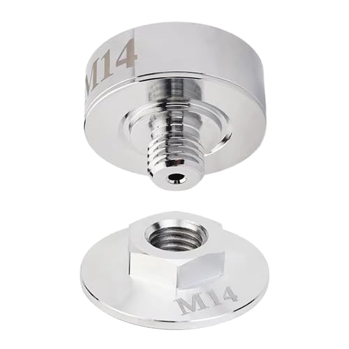 Stahl M14 Schleifwellen Adapter Set inkl. Sicherungsmutter sichere Klemmplatte für X Winkel Winkel Adapter Stahl M14 Schleifwellen Adapter Set inkl. Sicherungsmutter sichere Klemmplatte für X Winkel Winkel Adapter von CAZSTYK