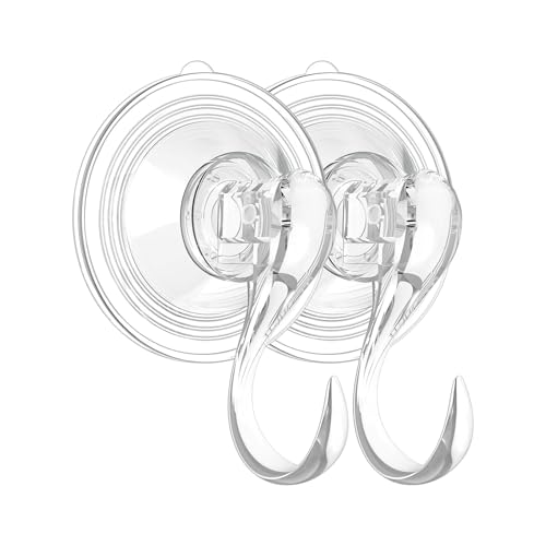 Transparent Garland Hooks With Suction Cups 22lb Heavy Duty Removable & Reusable Hangers Transparent Garland Hooks With Suction Cups 22lb Heavy Duty Removable & Reusable Hangers von CAZSTYK