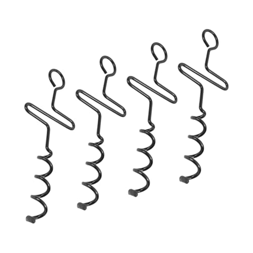 Zeltheringe, Stranddächer, Pfahl, hohe Festigkeit, Stahlanker für Camping, Reisen, schweres Zelt, 4 Stück Zeltheringe, Stranddächer, Pfahl, hohe Festigkeit, Stahlanker für Camping, Reisen, schweres Zelt, 4 Stück von CAZSTYK