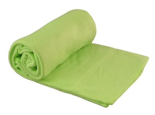 CB Home & Style Fleecedecke Uni 130 x 170 cm Grün von CB Home & Style
