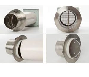 Verbrennungsluftsystem (VLS) Einzelklappe 80 mm Durchmesser von CB-Tec