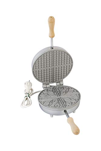 Elektrische Keksdose für Bügeleisen und Waffeln, rund, schmal, 4 Stück mit verschiedenen Designs Elektrische Keksdose für Bügeleisen und Waffeln, rund, schmal, 4 Stück mit verschiedenen Designs von CBE Elettrodomestici