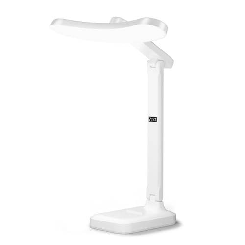 CBEI Schreibtischlampe,LED Dimmbare Desk Lamp mit 3 Farbtemperaturen LCD-Display Nachttischlampe Kein Flimmern Augenschutz Leselicht Geeignet für Büro Schlafzimmer und Kinderzimmer CBEI Schreibtischlampe,LED Dimmbare Desk Lamp mit 3 Farbtemperaturen LCD-Display Nachttischlampe Kein Flimmern Augenschutz Leselicht Geeignet für Büro Schlafzimmer und Kinderzimmer von CBEI