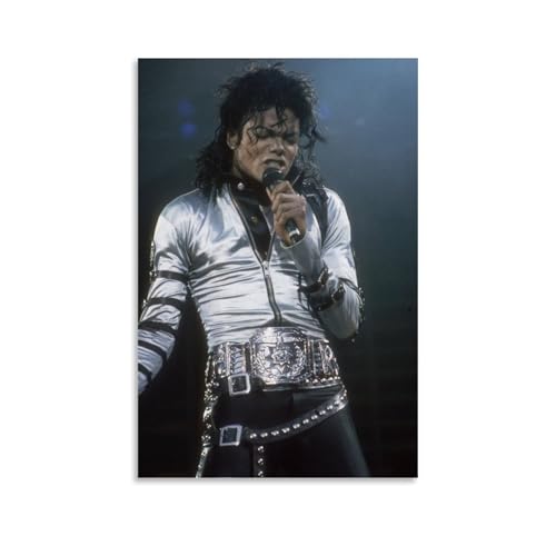 CBEJFGTX Michael Jackson Sanger Wandkunst Bilddruck Moderne Familienzimmer Dekor 12x18inch(30x45cm) von CBEJFGTX