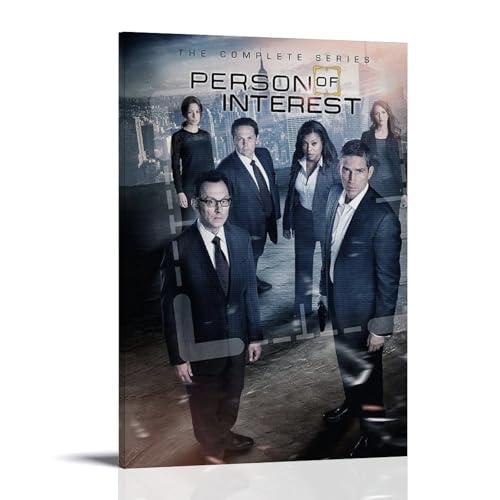 CBEJFGTX Person of Interest Collective Art Poster Dekorative Malerei Leinwand Wandkunst Wohnzimmer Poster Schlafzimmer Malerei 12x18inch(30x45cm) von CBEJFGTX