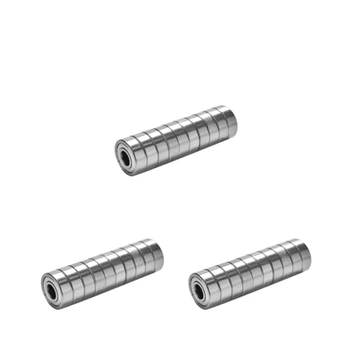 CBFMFVFROR 10–100 Stück 608ZZ-Lager, Rillenkugellager aus Kohlenstoffstahl for Longboard-Skates, Rollschuhe, reibungslose Miniatur(30pcs) von CBFMFVFROR