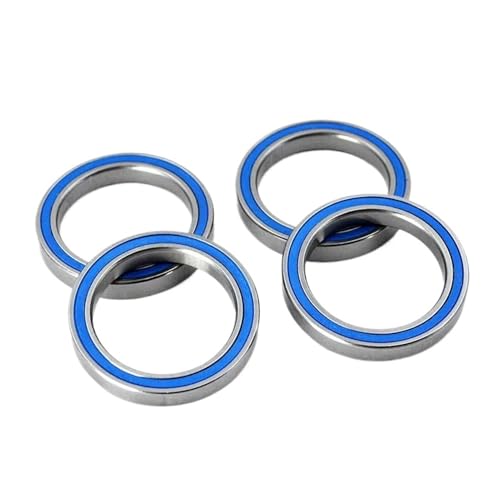 CBFMFVFROR 4 Stück Miniatur-Kugellager mit Gummidichtung, 2 x 6 3, 5 10, 8, 11, 12, 18 mm, passend fit for RC-Auto-Spielzeug-Lagersatz(5x9x3mm) von CBFMFVFROR