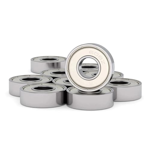 CBFMFVFROR 5 Stücke Metalldichtung Hochgeschwindigkeits-Silent Rillenkugellager 603 604 605 606 607 608 609 623 624 625 626 627 628zz(683zz 3x7x3mm) von CBFMFVFROR