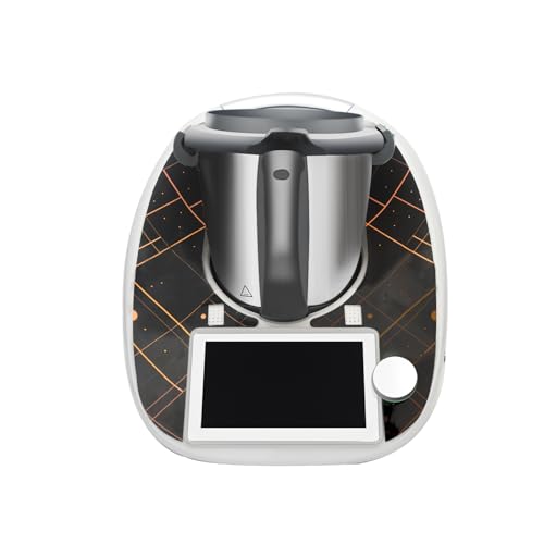 Aufkleber Kompatibel mit Thermomix TM6 Küchenmaschine Deko, Wasserfest Aufkleber für Thermomix Folie Schwarz Selbstklebend Design für Thermomix TM6 Klebefolie Zubehör Aufkleber Kompatibel mit Thermomix TM6 Küchenmaschine Deko, Wasserfest Aufkleber für Thermomix Folie Schwarz Selbstklebend Design für Thermomix TM6 Klebefolie Zubehör von CBJEHIFEY