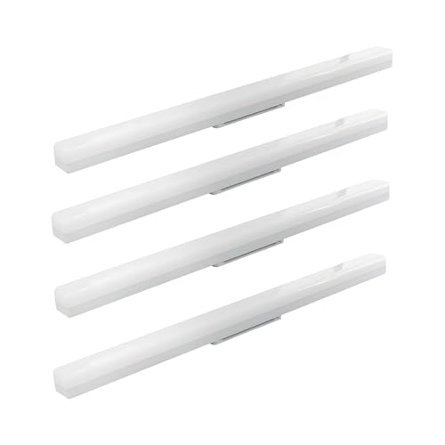 CBJKTX 4ER LED Deckenleuchte Küchenlampe Kaltweiß - Deckenlampe Lang 90CM Tageslichtlampe 36W Kellerlampe 4000K Wohnzimmerlampe Deckenbeleuchtung Innen für Küche Wohnzimmer Schlafzimmer Esszimmer von CBJKTX