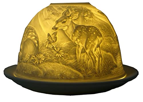 CBK-MS Dome Light Rehkitz im Frühling Baby REH Rehe Ricke Teelicht Windlicht CBK-MS Dome Light Rehkitz im Frühling Baby REH Rehe Ricke Teelicht Windlicht von CBK-MS