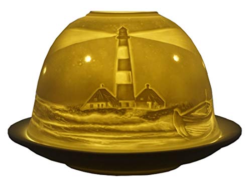 CBK-MS Teelichthalter Westerhever Leuchtturm Teelicht Windlicht Dome Light CBK-MS Teelichthalter Westerhever Leuchtturm Teelicht Windlicht Dome Light von CBK-MS