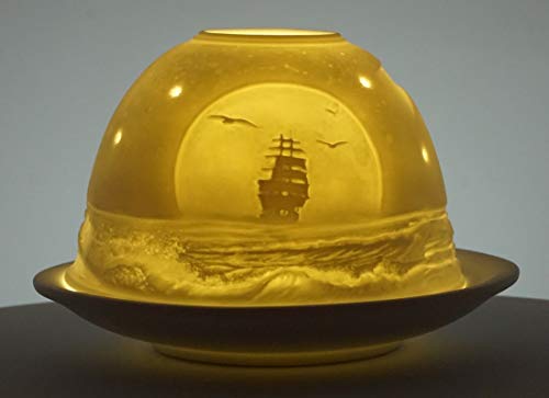 CBK-MS Windlicht Segelschiff Segelschiffe Dome Light Teelicht Teelichthalter CBK-MS Windlicht Segelschiff Segelschiffe Dome Light Teelicht Teelichthalter von CBK-MS