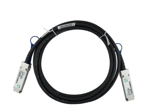 CBO Force10 CBL-QSFP-40GE-PASS-05M-F1 kompatibel BlueLAN DAC QSFP SC252501K0,5M30 (CBL-QSFP-40GE-PASS-05M-F1-BL) Marke von CBO