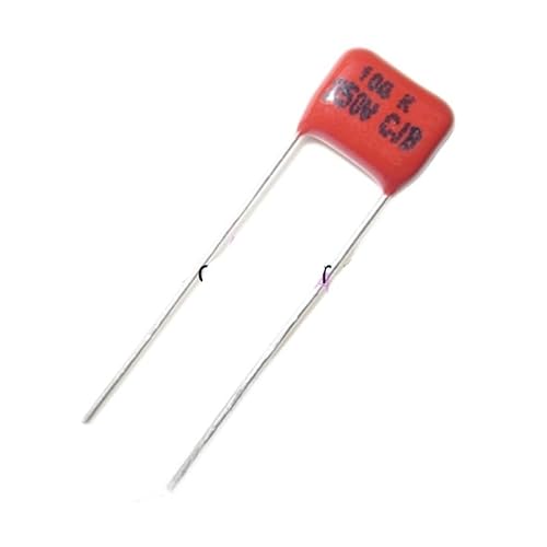 CBQZCHWDKT 10pcs/Lot 250V 100NF Pitch 8mm 250V 5% DIP CBB Polypropylene Film Capacitor von CBQZCHWDKT