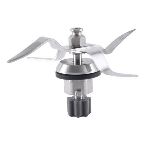 M08K Edelstahl-Mixerklingen-Ersatzteilzubehör, kompatibel mit Monsieur Cuisine Connect SKMK1100A1 SKMK1200C3 von CBTZQIXJ