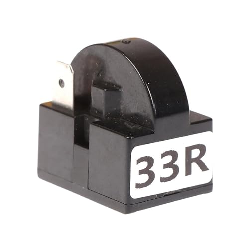 PTC 2/3/4Pin Startrelais Kühlschrank PTC Starter Wärmeschutzrelais for Kompressor 15R 33R 22R 4R7 Zubehör(2P 33R) von CBTZQIXJ