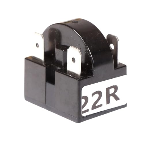 PTC 2/3/4Pin Startrelais Kühlschrank PTC Starter Wärmeschutzrelais for Kompressor 15R 33R 22R 4R7 Zubehör(4P 22R) von CBTZQIXJ