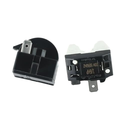 Universelles Kühlschrank-Startrelais mit Überlastschutz, einfache Installation und for AC-Kompressoren(1Pin 15 Ohm 1perce) von CBTZQIXJ