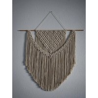 Handgefertigte Makramee Wanddeko Boho Deko Fürs Bett | 90 X 84 cm von CBradfieldDesign