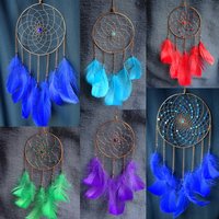 Handgefertigter Traumfänger Aus Kupfer Edelstein & Feder von CBradfieldDesign