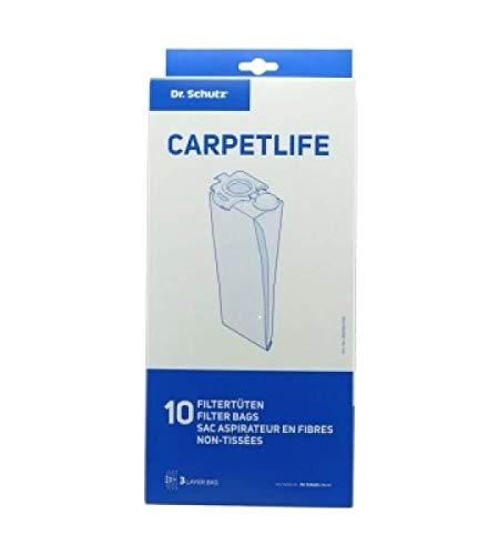 Dr.Schutz Staubbeutel für Carpetlife Staubsauger 1 Packung=10 Stück von Dr. Schutz