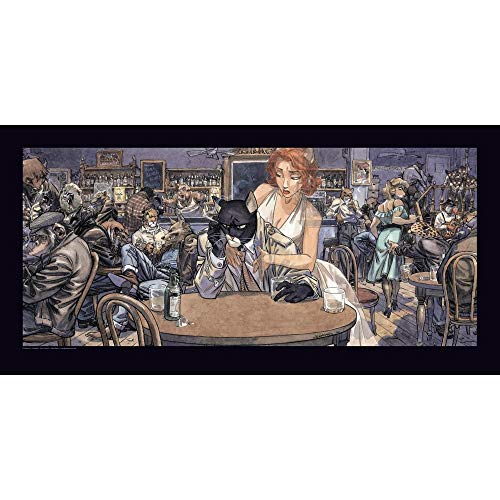 CC Editions Poster Offset Blacksad Juanjo Guarnido, John's Blues (100x50cm) von CC Editions