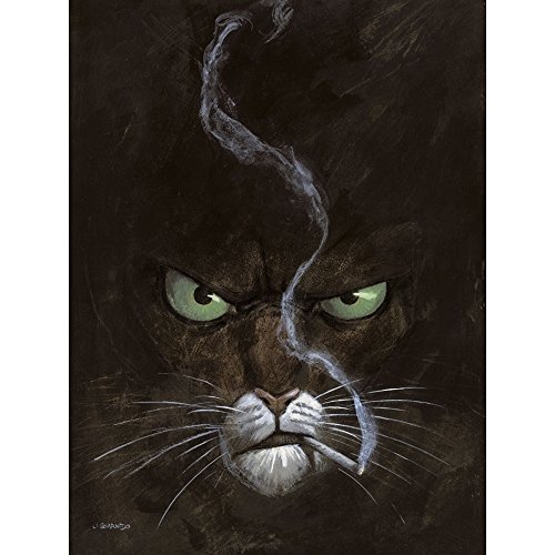 CC Editions Poster Offset Blacksad Juanjo Guarnido, Somewhere Within The Shadows (50x70cm) von CC Editions
