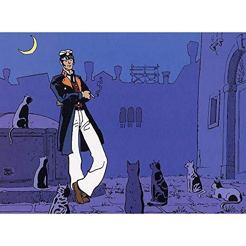 CC Editions Poster Offset Corto Maltese, The World is a Theater (24x18cm) von CC Editions