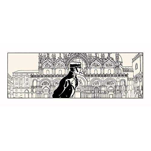 CC Editions Silkscreen Printing Corto Maltese, Corto in Venice (50x20cm) von CC Editions