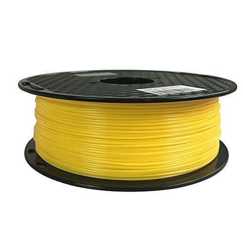 CC3D Gelb PC Filament 1.75 mm 3D Drucker Filament 1 KG Spule 2.2LBS Dimensionale Genauigkeit +/- 0.05mm 3D Druckmaterial Polycarbonat Gelb von CC3D