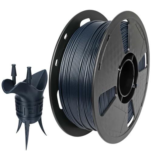 CC3D PETG CF Filament Indigo Blau 3D Drucker Kohlefaser Filament 1,75 mm 1KG Spule 3D-Druck material PETG CF Indigoblau Kohlefaser von CC3D