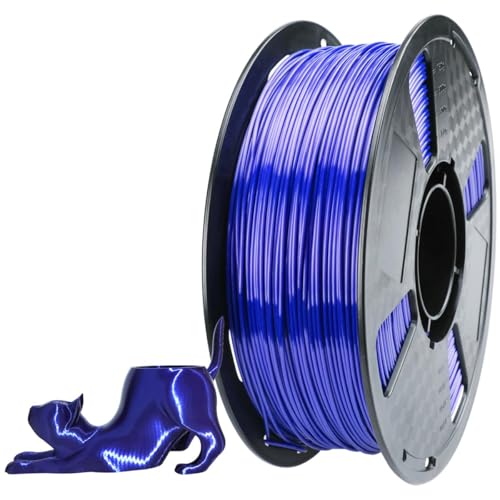 CC3D Seidiges TPU-Filament, Königsblau, 1,75 mm, 1 kg, 3D-Druckmaterialien, FDM, flexibles TPU-Seiden-Filament für 3D-Drucker, 57D TPU, härter als 98A Seide, TPU-Filament CC3D Seidiges TPU-Filament, Königsblau, 1,75 mm, 1 kg, 3D-Druckmaterialien, FDM, flexibles TPU-Seiden-Filament für 3D-Drucker, 57D TPU, härter als 98A Seide, TPU-Filament von CC3D