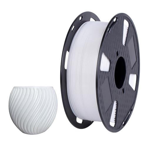 CC3D Standard PETG Filament Weiß 1kg 1,75 mm 3D Drucker Filament FDM 3D Druck Materialien weißes PETG von CC3D