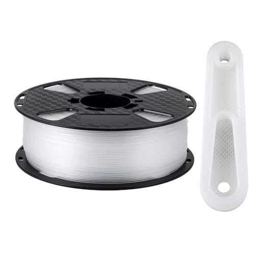 CC3D ABS Filament Transparent 1,75 mm 1KG 3D-Drucker Filamentspule Geringerer Verzug Bessere Haftung 3D-Druckmaterial ABS+ ABS Pro Filament Klar Transparent CC3D ABS Filament Transparent 1,75 mm 1KG 3D-Drucker Filamentspule Geringerer Verzug Bessere Haftung 3D-Druckmaterial ABS+ ABS Pro Filament Klar Transparent von CC3D