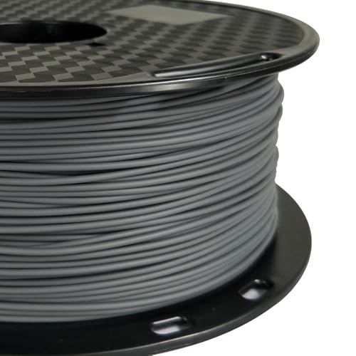 CC3D MAX PLA Filament Grau 1,75mm 1KG 3D Drucker FDM 3D Druck materialien hohe Festigkeit hohe Zähigkeit vergleichbar mit PLA PRO Plus Filament Dunkel Grau von CC3D