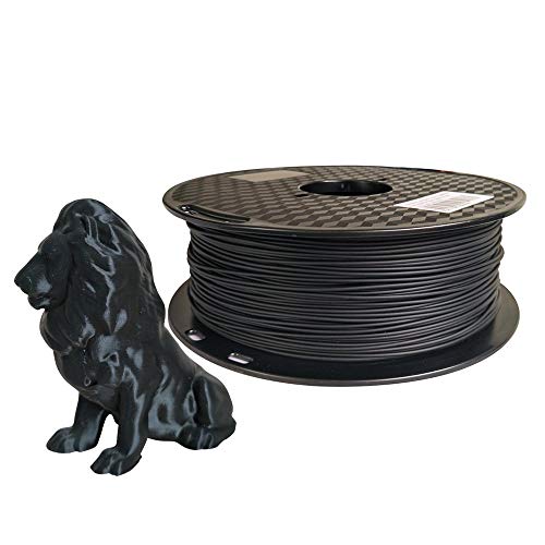 CC3D MAX PLA Filament Schwarz 1.75mm 1KG 3D Drucker Filament PLA Pro Plus Filament 3D Druck Material Schwarz Farbe Filament von CC3D