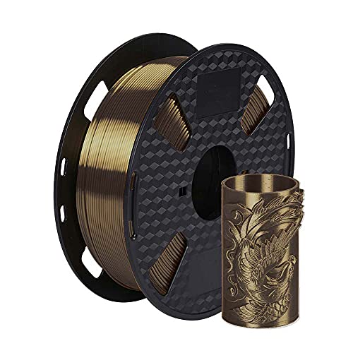 Seide Mocca Braun PLA Filament 1.75mm 1KG 3D Printing Filament 1KG Spool Scheinen Seidig Glänzend Metallisch Metall PLA 3D Printer Materials CC3D Silk PLA Metallic Braun Seide Mocca Braun PLA Filament 1.75mm 1KG 3D Printing Filament 1KG Spool Scheinen Seidig Glänzend Metallisch Metall PLA 3D Printer Materials CC3D Silk PLA Metallic Braun von CC3D