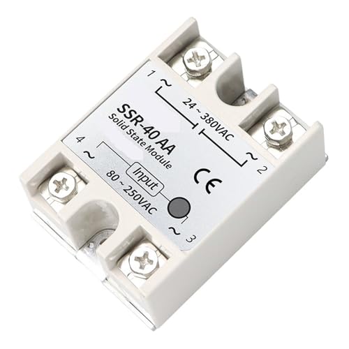 10A 25A 40A 60A AC-AC Single Phase Solid State Relay AC SSR SSR-10AA SSR-25AA SSR-40AA SSR-60AA 80-250VAC 220V TO 24-380V AC(SSR-60AA) von CCCAZ1