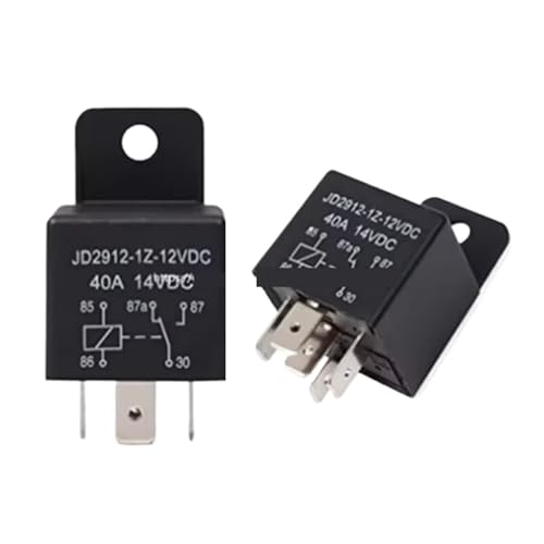 1Pcs 4 Pin 5 Pin 40A 12V Automotive Relays Normally Open DC 12V 24V 28V for Head Light Air Conditioner(5pin 12-14V 40A) von CCCAZ1
