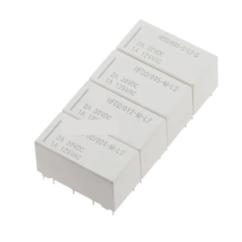 20pcs relay HFD2-003-S-L2-D HFD2-005-S-L2-D HFD2-005-M-L2 HFD2-024-M-L2 DC3V 5V 24V DC 10pin(HFD2-024-M-L2 10Pin) von CCCAZ1