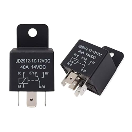 4 Pin 5 Pin 40A 12V Waterproof Car Relay Automotive Relays Normally Open DC 12V 24V 28V for Head Light Air Conditioner(5pin 24-28V 40A) von CCCAZ1