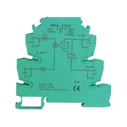 5Pcs Mra-23d2 solid state relay module 2A DC control AC 24V relay 220V 5Pcs Mra-23d2 solid state relay module 2A DC control AC 24V relay 220V von CCCAZ1