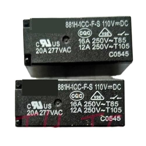 881H-1CC-F-S-110VDC 881H-1CC-F-C-5VDC 881H-1AH-C-E-24VDC 881H-1CH-F-C-12VDC Power Relay 16A 250VAC 8 Pins(881H-1AH-C-E-24VDC) von CCCAZ1