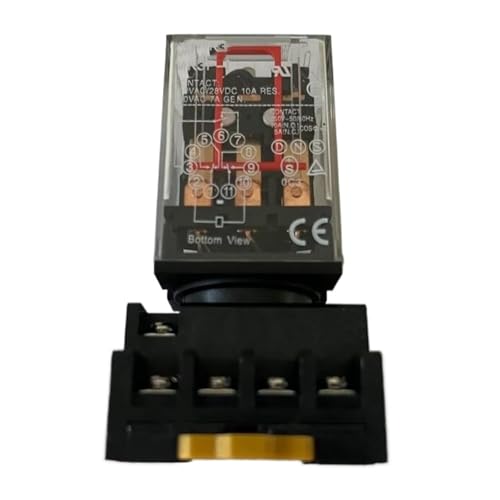 Intermediate relay MK3P-I MK3P relay 11PIN with base DC12V DC24V AC36V AC110V AC220V AC380V(DC12V) von CCCAZ1