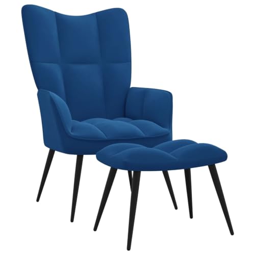 Lounge Chair Recliner Erwachsene Akzentstühle for Wohnzimmer Robust for Schlafzimmer Plüsch gepolsterte Stabilität Entspannender Sessel for Wohnzimmer for Lesen Nook Chair Heimkino-Liegestuhl ( Color von CCCINER